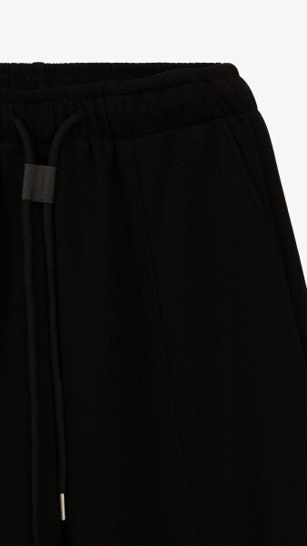 Купити Спортивні штани Baggy однотонні жіночі K.K 601 S Чорний Артикул: 2000991054271 Фото №9