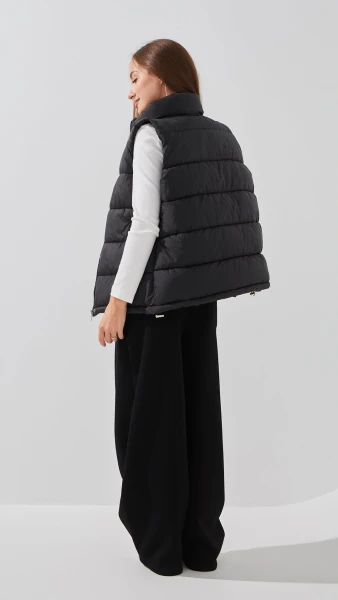 Купити Спортивні штани Baggy однотонні жіночі GENUA 601 M Чорний Артикул: 2000991054288 Фото №5