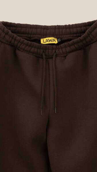 Купить Спортивные штаны джогеры однотонные женские LAWA WBC02322 XS Шоколадный Артикул: 2888000030115 Фото №10