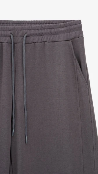Купити Спортивні штани прямі чоловічі G1225-0004 M Сірий Артикул: 2000999548284 Фото №8