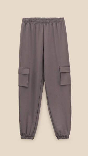 Купить Спортивный костюм свитшот+штаны для мальчика LAWA P-BB02338 146 см Коричневый-графитовый Артикул: 2000999531286 Фото №12