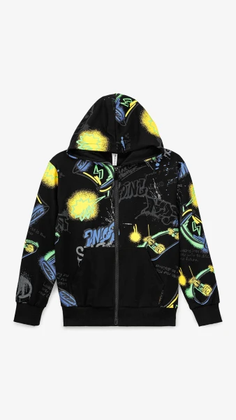 Купити Спортивний костюм толстовка+штани+футболка для хлопчика Неслухнянки HKD-254 98 см Чорно-жовтий Артикул: 2000999268441 Фото №14