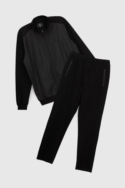 Купити Спортивний костюм чоловічий Escetic TK0022 2XL Чорний (2000990625915D) Артикул: 2000990625915 Фото №12