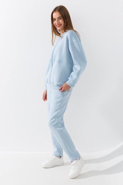 Купити Спортивні штани Baggy жіночі Crep 1905-K XS Блакитний Артикул: 2000990775788 Фото №3