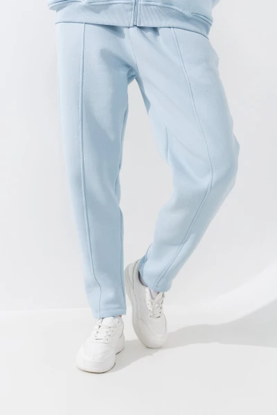 Купить Спортивные штаны Baggy женские Crep 1905-K XL Голубой Артикул: 2000990775825 Фото №2