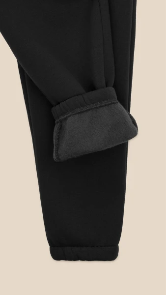 Купить Спортивные штаны джоггеры однотонные женские LAWA WBC02438 L Черный Артикул: 2000990760999 Фото №10