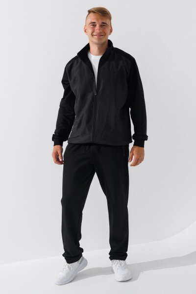 Купити Спортивний костюм чоловічий Escetic TK0022 2XL Чорний (2000990625915D) Артикул: 2000990625915 Фото №1