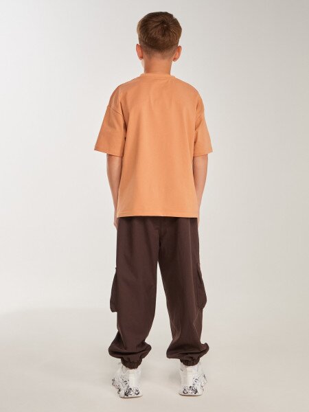 Купити Штани для хлопчика MOYABERLA 843 134 см Коричневий Артикул: 2000999497728 Фото №4