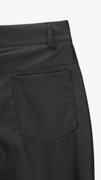 Купить Штаны эко-кожа женские GENUA G01140-0001 XS Черный Артикул: 2000999406393 Фото №9
