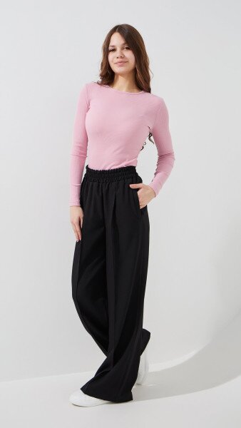 Купить Брюки классика прямые женские LAWA WBC02447 XS Черный Артикул: 2000999472374 Фото №3