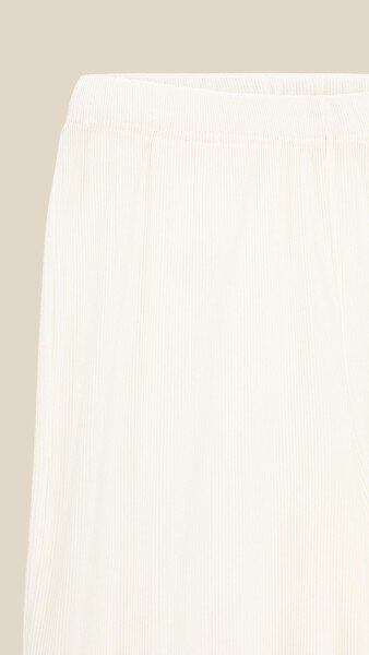Купить Брюки палаццо однотонные женские LAWA WBC02469 XS Молочный Артикул: 2000999182853 Фото №7