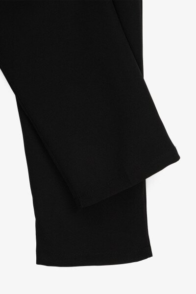 Купить Брюки зауженные однотонные женские SL 29 54 Черный Артикул: 2000990997227 Фото №4