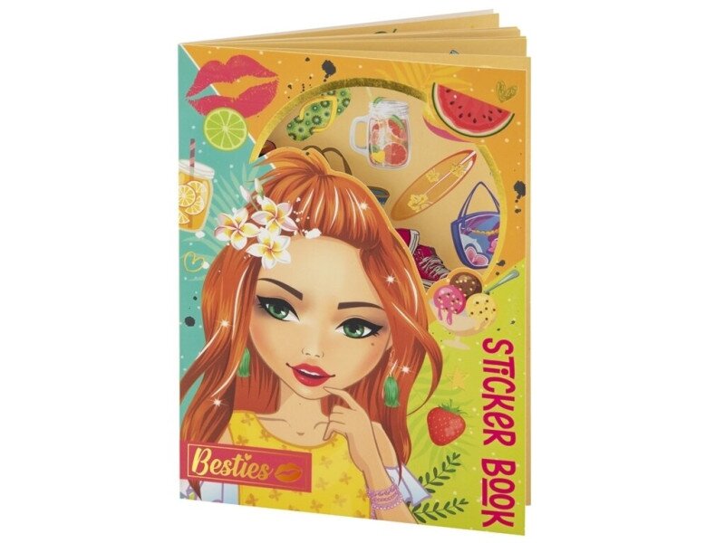 Купить Стикербук "Summer" Besties 961015 Разноцветный Артикул: 8715427096063 Фото №1