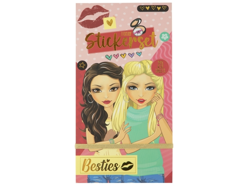 Купити Стікербук «Luxury» Besties 961025 Різнокольоровий Артикул: 8715427126234 Фото №1