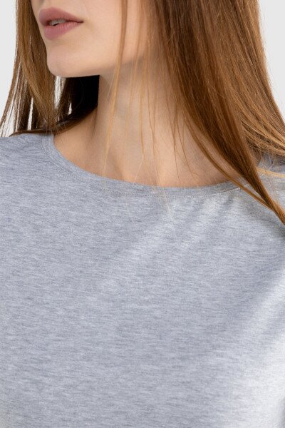 Купить Платье однотонное женское LAWA CTM WBC02304 XS Серый Артикул: 2000989913153 Фото №3