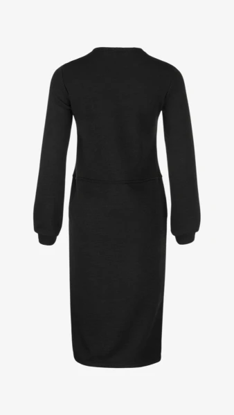 Купити Сукня однотонна жіноча On me 146 2XL Чорний Артикул: 2000999310546 Фото №10