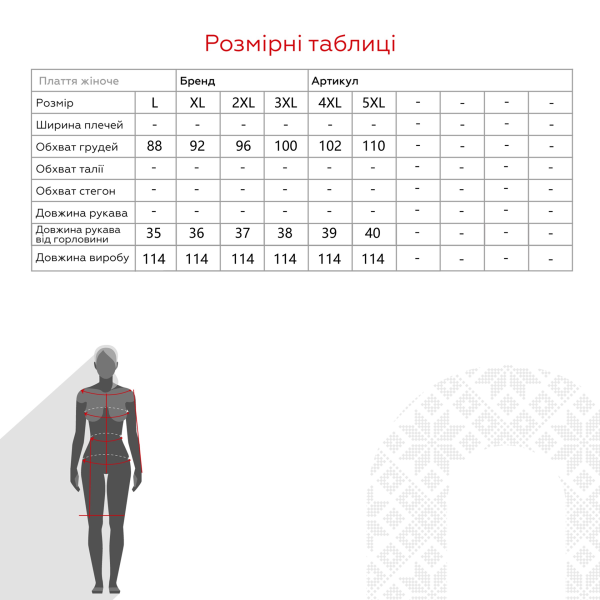 size grid