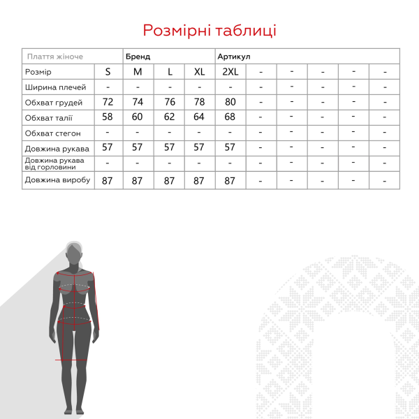size grid