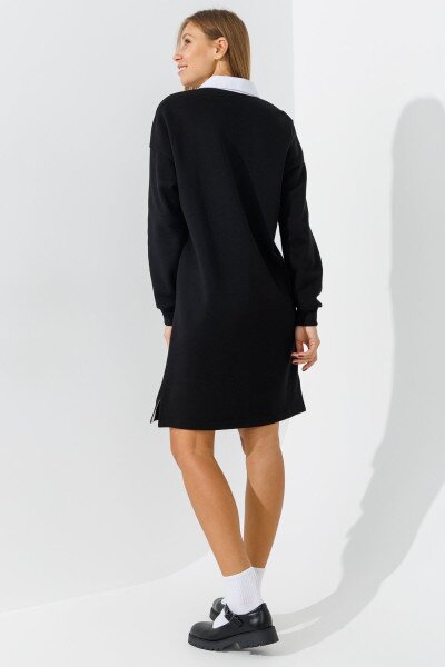 Купить Платье с принтом женское LAWA E-WT02301 XS Черный Артикул: 2000990806635 Фото №5