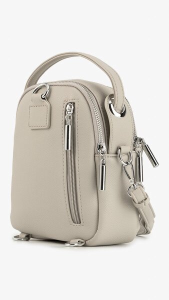 Купить Сумка-рюкзак женская Polyn CD9521 Серый Артикул: 2000991004436 Фото №3
