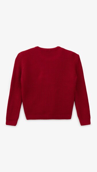 Купить Свитер с принтом для девочки Erceylan LN2504 Christmas 92 см Красный Артикул: 2000999324291 Фото №9