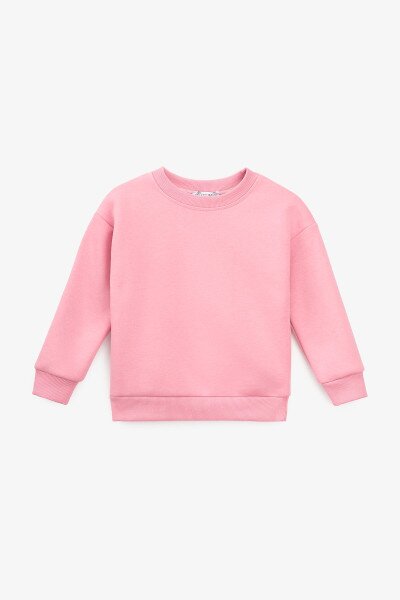 Купить Свитшот однотонный детский First Kids 3565 104 см Розовый Артикул: 2000990828538 Фото №1