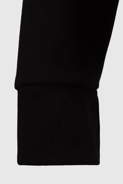 Купить Свитшот однотонный женский 242124-K XL Черный (2000990661975D) Артикул: 2000990661975 Фото №8