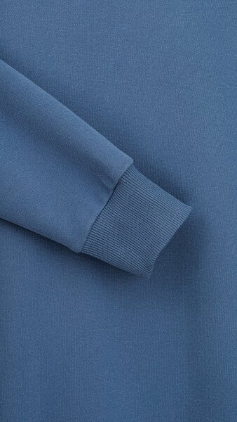 Купить Свитшот однотонный мужской Demos 1638 3XL Синий Артикул: 2000999209857 Фото №9