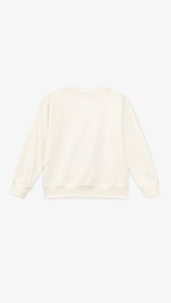 Купити Світшот з принтом дитячий Aura Style 1092 116 см Молочний Артикул: 2000999328411 Фото №15