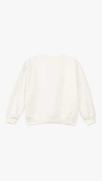 Купить Свитшот с принтом для девочки Aura Style 1088 116 см Молочный Артикул: 2000999331299 Фото №10