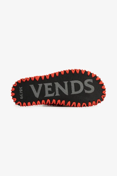 Капці жіночі Vends 246W 36-37 Бордовий  Фото №3