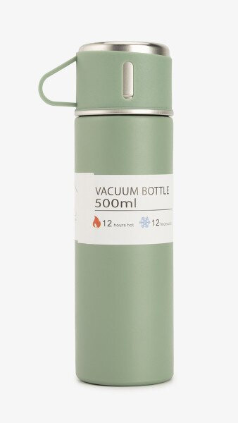 Купить Термос WYCJ-002 500 мл Оливковый Артикул: 2000999398322 Фото №1