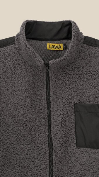 Купити Толстовка однотонна чоловіча LAWA MTC02317 S Графітовий Артикул: 2000999379178 Фото №8