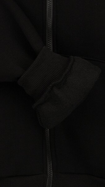 Купить Толстовка однотонная женская On me 291 52 Черный Артикул: 2000999349447 Фото №10