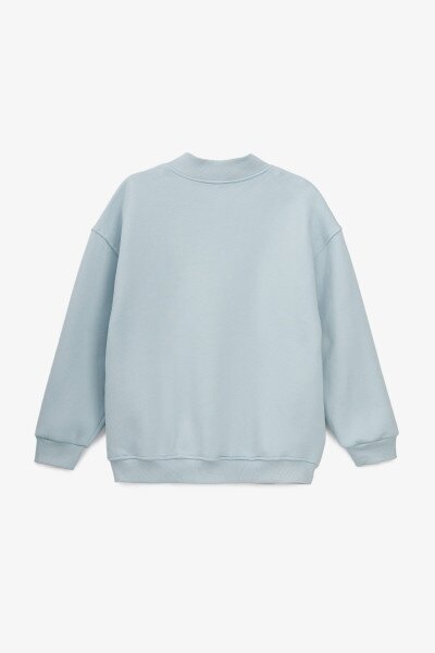 Купити Толстовка однотонна жіноча Crep 3093-K XS Блакитний Артикул: 2000990776082 Фото №11