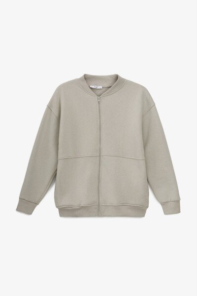 Купить Толстовка однотонная женская Crep 3093-K XS Оливковый Артикул: 2000990776129 Фото №7