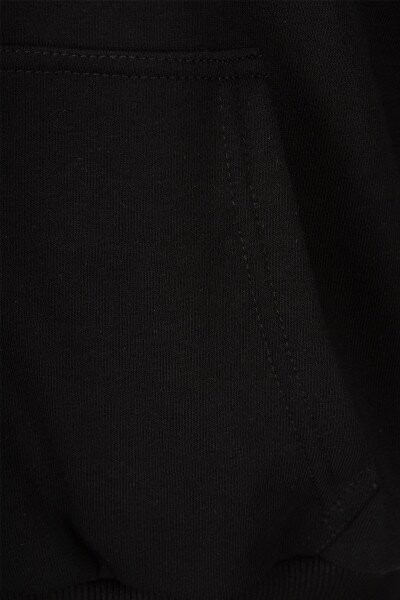 Купить Толстовка однотонная женская LAWA WBC02379 XS Черный Артикул: 2000990479716 Фото №8