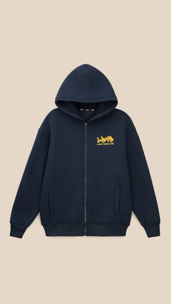 Купить Толстовка с принтом мужская LAWA P-MT02306 XL Графитовый Артикул: 2000999389092 Фото №9