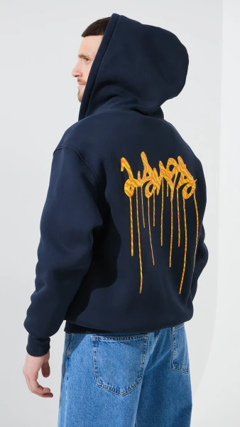Купить Толстовка с принтом мужская LAWA P-MT02306 XL Графитовый Артикул: 2000999389092 Фото №6
