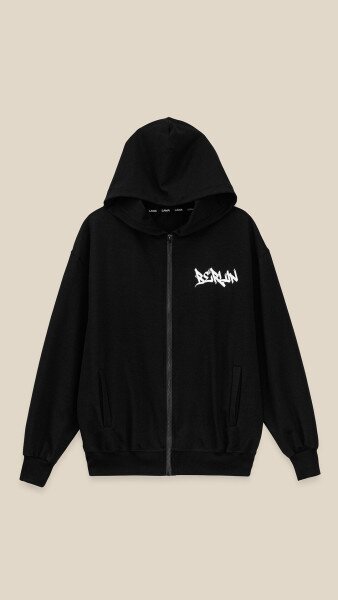 Купить Толстовка с принтом мужская LAWA P-MT02309 XL Черный Артикул: 2888000028020 Фото №8