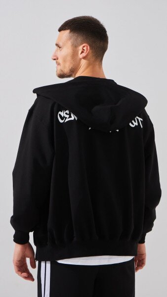 Купить Толстовка с принтом мужская LAWA P-MT02309 XL Черный Артикул: 2888000028020 Фото №5