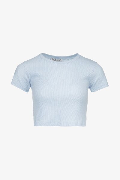Купити Топ однотонний жіночий  80677 L/XL Блакитний Артикул: 2000990998323 Фото №7