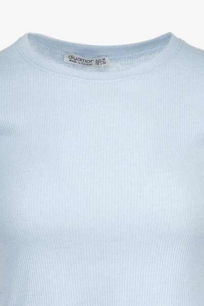 Купити Топ однотонний жіночий  80677 L/XL Блакитний Артикул: 2000990998323 Фото №8