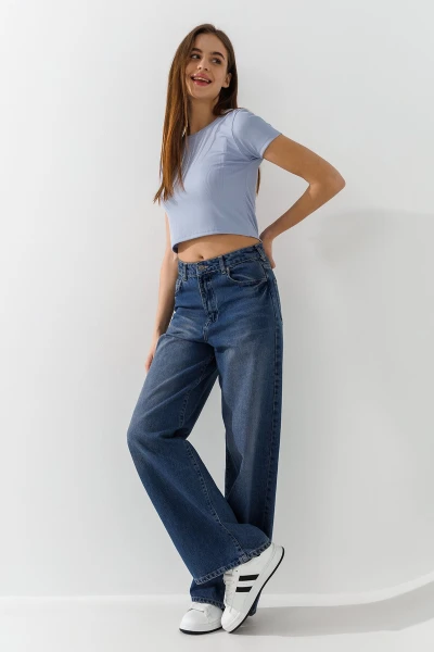 Топ однотонний жіночий  80677 L/XL Бузковий  Фото №3