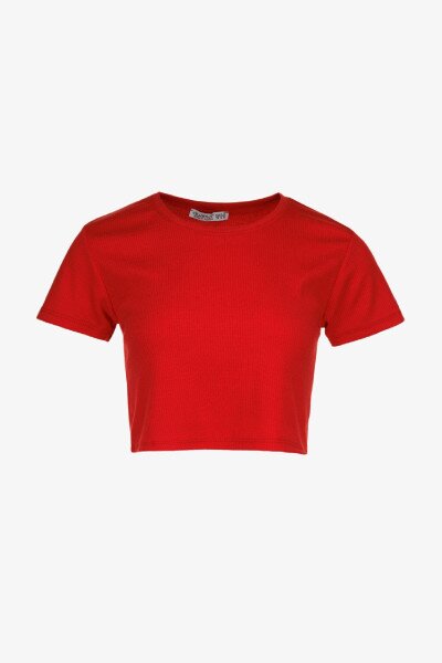 Купить Топ однотонный женский 80677 L/XL Красный Артикул: 2000990998149 Фото №1