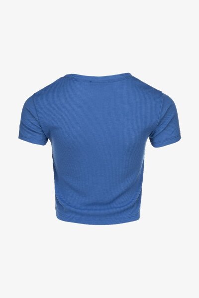 Купить Топ однотонный женский 80677 L/XL Электрик Артикул: 2000990998286 Фото №3