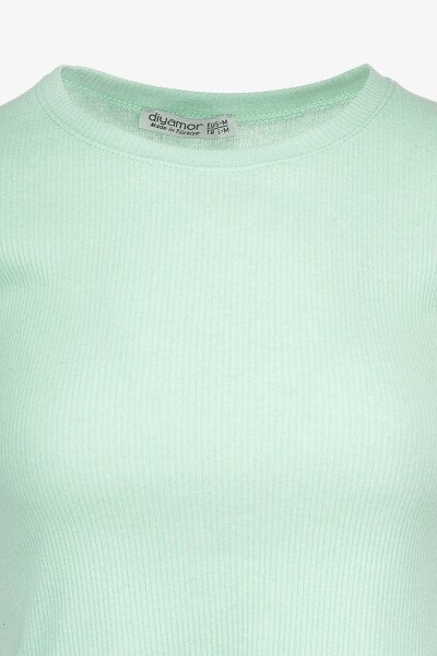 Купить Топ однотонный женский 80677 L/XL Мятный Артикул: 2000990998125 Фото №2