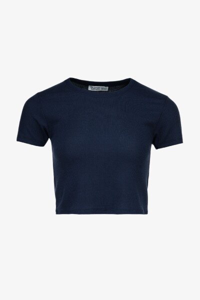 Купити Топ однотонний жіночий  80677 L/XL Синій Артикул: 2000990998224 Фото №1