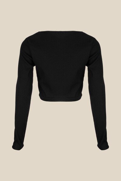 Купить Топ однотонный женский LAWA WTC02435 2XS Черный Артикул: 2000999165955 Фото №9