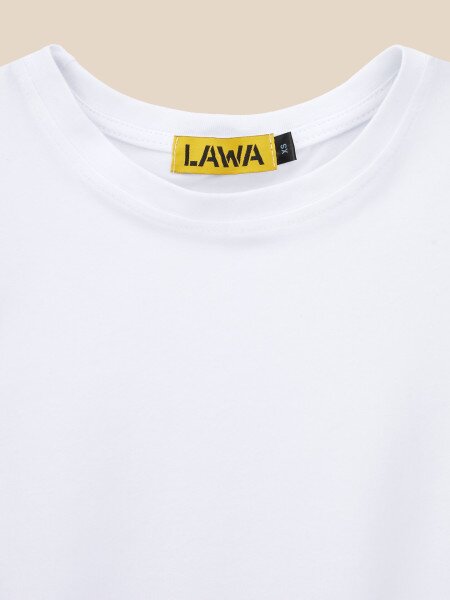 Купити Топ однотонний жіночий LAWA WTC02497 XS Білий Артикул: 2000999633928 Фото №2